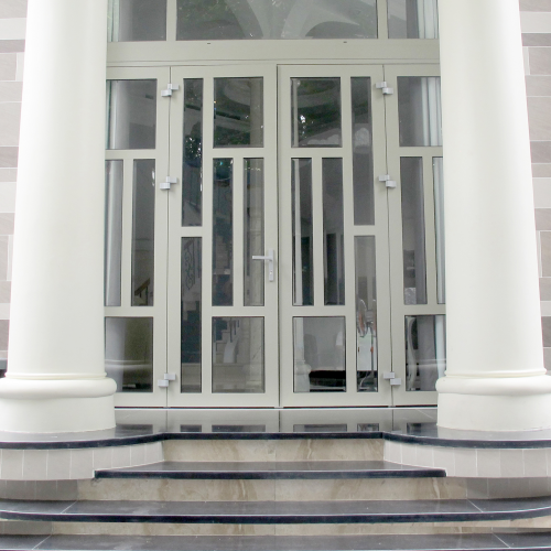 Aluminum-glass-doors